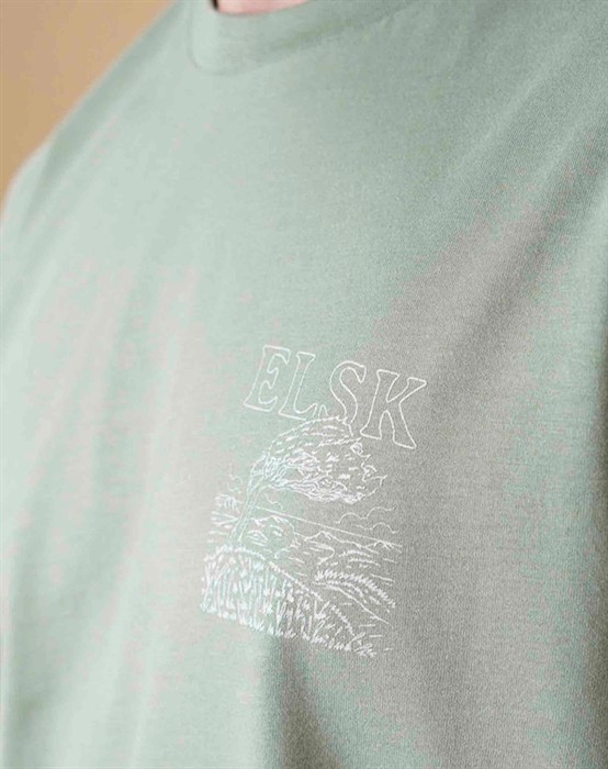 Wind Men's Langærmet Trøje - Olive Green